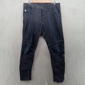 G Star‎ Raw Jeans Mens 30x30 Blue Motac Deconstructed Slim Button Fly Stretch